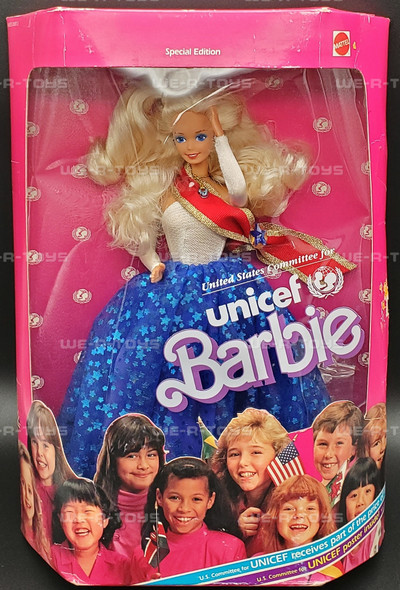 Barbie United States Committee For UNICEF Special Edition 1989 Mattel 1920 NRFB