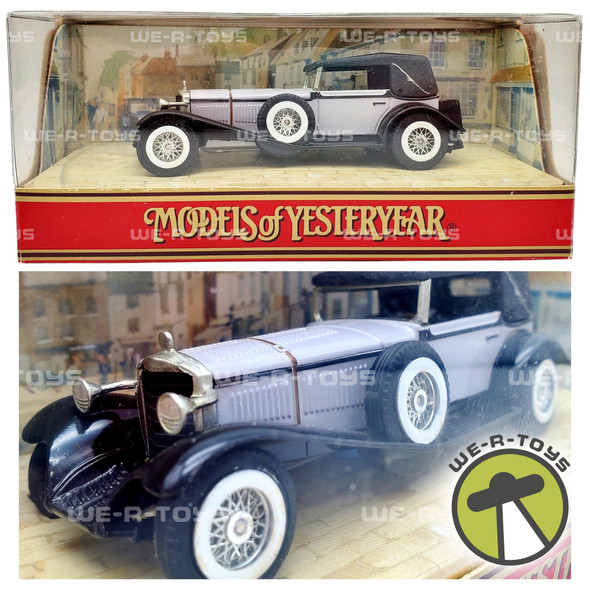 Matchbox Models of Yesteryear Mercedes SS 1:45 Scale Die Cast Vehicle 1990 NRFB