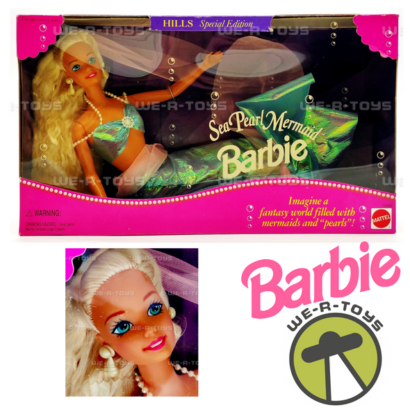 Sea Pearl Mermaid Barbie Doll Hills Special Edition 1995 Mattel no 13940