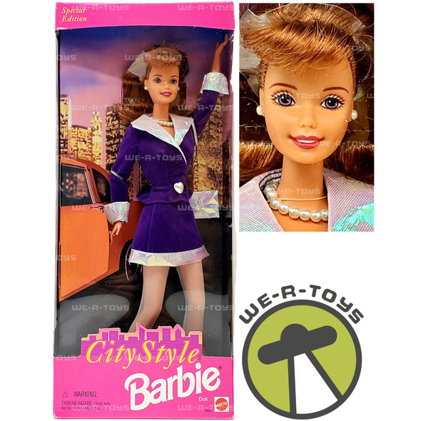 City Style Barbie Doll Special Edition Redhead 1997 Mattel 18952