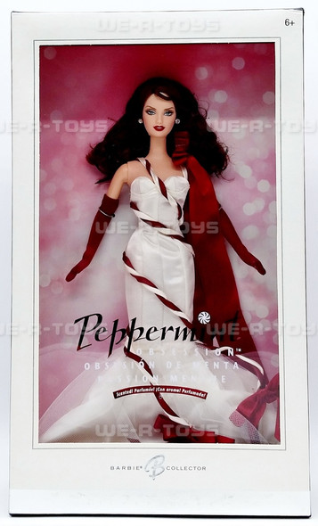 Peppermint Obsession Barbie Silver Label Multi Lingual Box 2005 Mattel NRFB