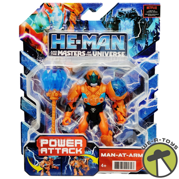 He-Man and the Masters of the Universe MOTU Power Attach Man-At-Arms Figure NEW