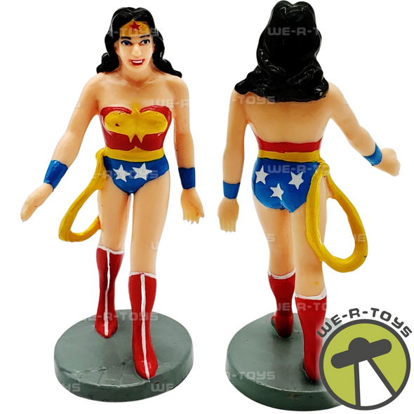 DC Presents Wonder Woman 3.25" PVC Figurine Vintage 1988 USED