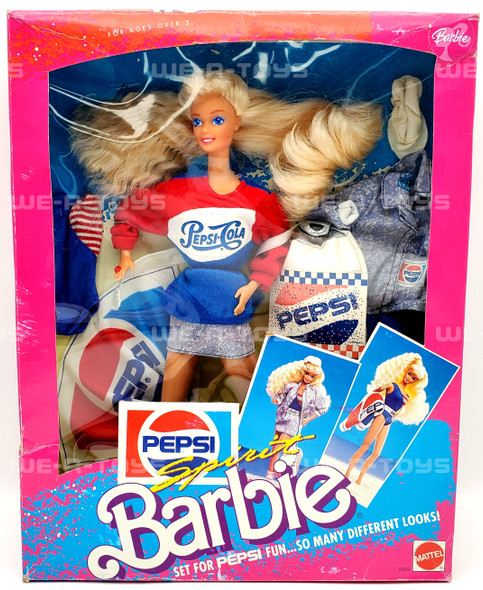 1989年☆Barbie☆PEPSI Spirit Barbie☆ペプシ☆バービー☆人形