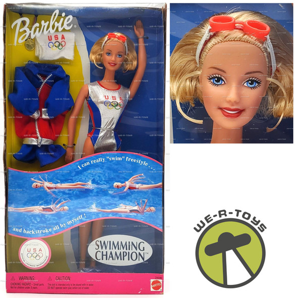Barbie Swimming Champion Doll 1999 Mattel 25489