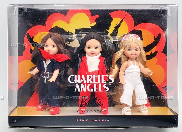 Barbie Charlie's Angels Pink Label Kelly Doll Set 2004 Mattel N6583 NRFB
