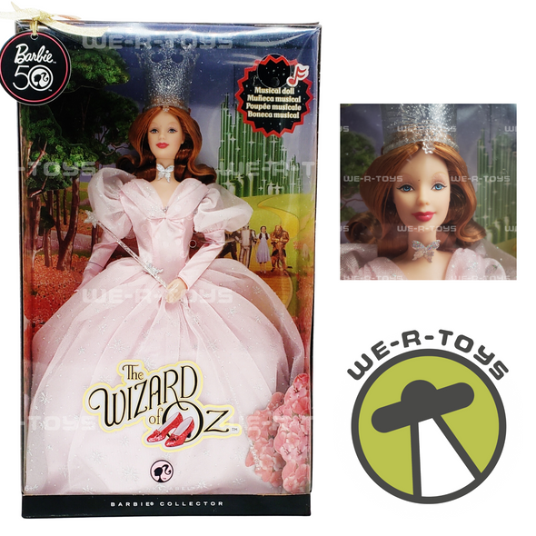 Barbie as Glinda in The Wizard of Oz Doll Multilingual 2008 Mattel P8890 NRFB