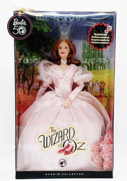 Barbie as Glinda in The Wizard of Oz Doll Multilingual 2008 Mattel P8890 NRFB