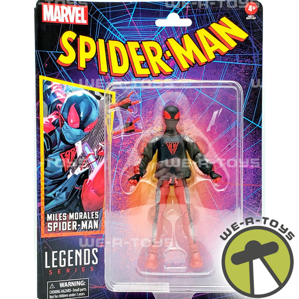 Marvel Spider-Man Miles Morales Spider-Man Legends Series 2023 Hasbro #6571 NRFB