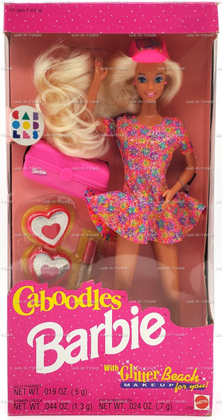 Barbie Caboodles Doll With Glitter Beach Makeup For You 1992 Mattel #3157