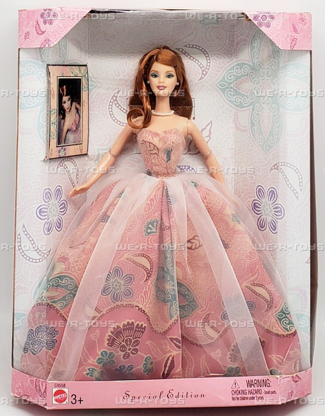 Batik Princess Barbie Special Edition Doll 2003 Mattel C4558 NRFB