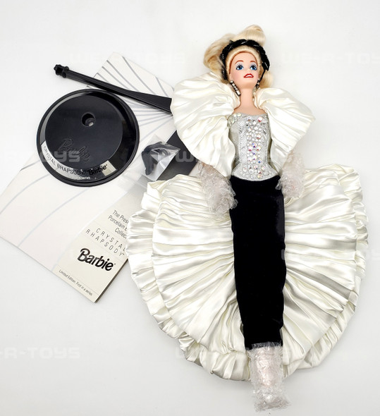 Barbie Crystal Rhapsody Presidential Porcelain Doll #1553 Mattel 1992 USED