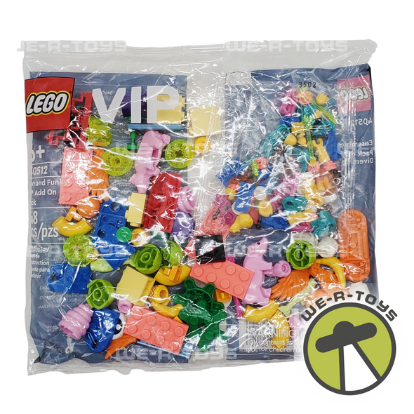 Lego Fun and Funky VIP Add On Pack 48 pcs Building Toy 2022 Lego No. 40512 New
