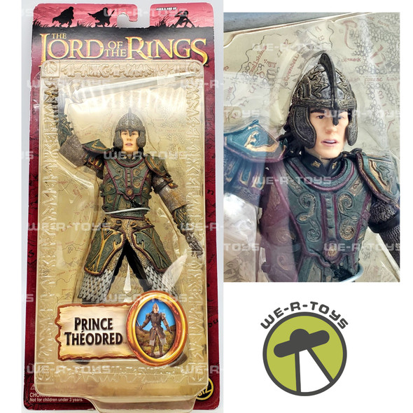 Lord of the Rings The Two Towers Prince Thèodred Action Figure Toy Biz NRFP