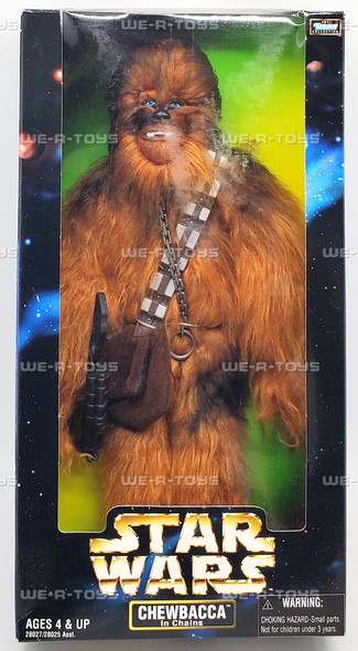 Star Wars Chewbacca In Chains Action Collection Figure 12" Kenner 1998 NRFB