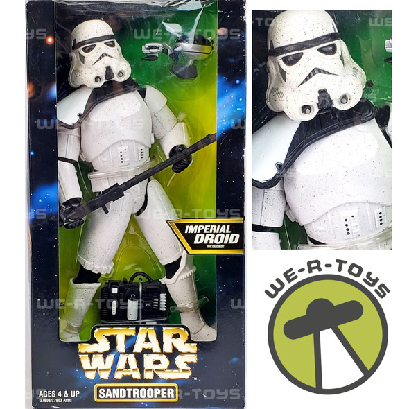 Star Wars Sandtrooper Galactic Empire Action Collection Figure w/Droid 1997 NRFB