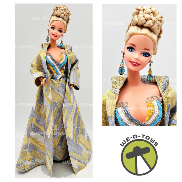 Barbie OOAK One of a Kind Bruce A Nygren Custom Fashion Doll Blue & Yellow USED