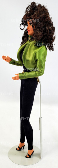 Barbie OOAK One of a Kind Ivan Burton Designs Fashion Catsuit Green Jacket USED
