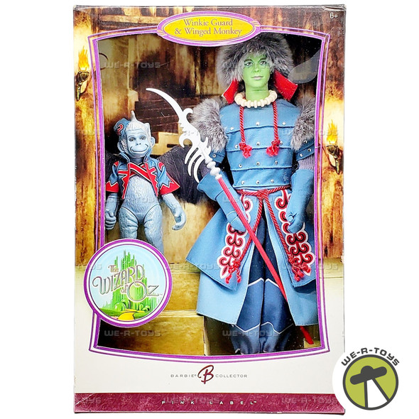 Barbie Pink Label Ken Wizard of Oz Winkie Guard and Winged Monkey Dolls 2006