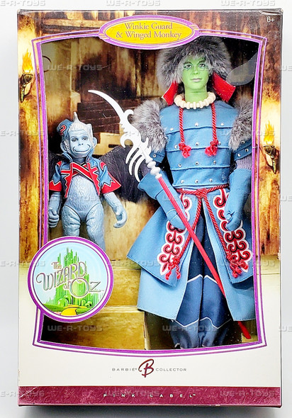 Barbie Pink Label Ken Wizard of Oz Winkie Guard and Winged Monkey Dolls 2006