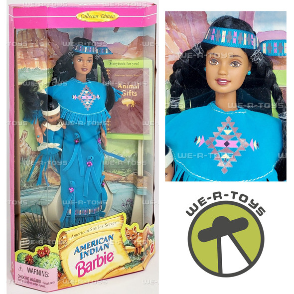 Barbie American Stories Series American Indian Doll 1996 Mattel #17313 NRFB