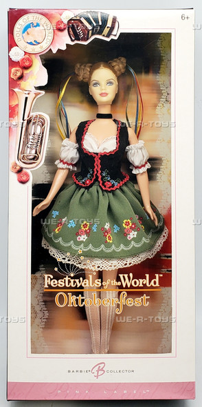 Barbie Oktoberfest Festivals of the World Pink Label Doll 2006 Mattel J0929 NRFB
