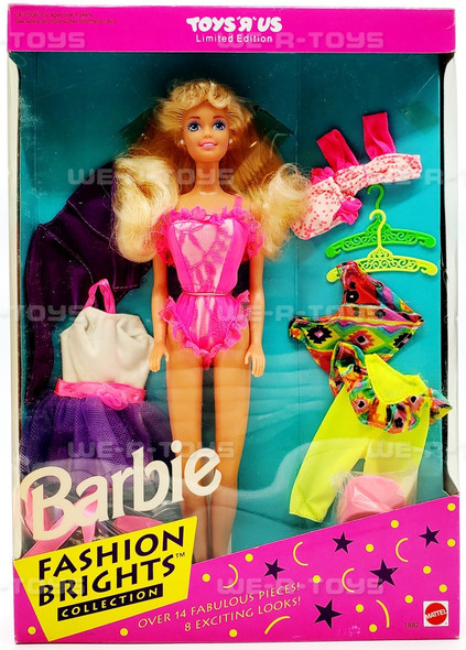 Barbie Fashion Bright Collection Barbie Doll Toys R Us Limited Edition 1992 Mattel 1882