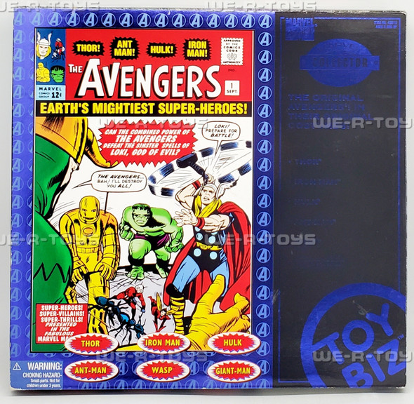 Marvel Collector Edition The Original Avengers Action Figure Set Toy Biz