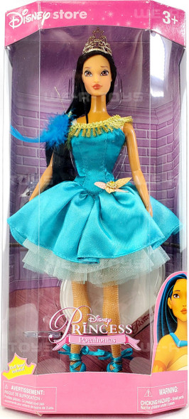  Disney Store Disney Princess Pocahontas Ballerina Doll 2003 NRFB 