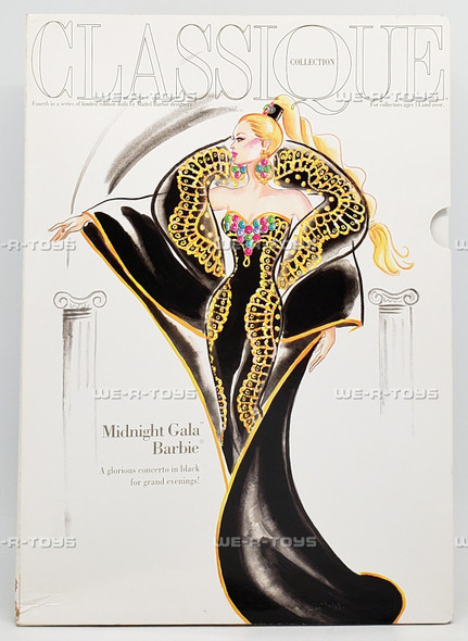 Classique Collection Midnight Gala Barbie Doll 12999 Mattel 1995
