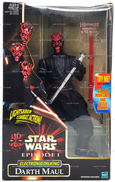 Star Wars Episode I Electronic Talking Darth Maul 12" Action Figure 1999