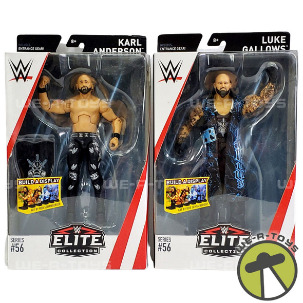 WWE Elite Luke Gallows and Karl Anderson Collectibles Exclusive Figures NRFB