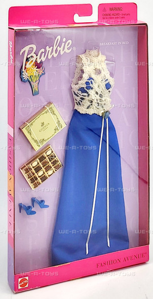 Barbie Fashion Avenue Breakfast in Bed Godiva Fashion 1999 Mattel 24292 NRFB