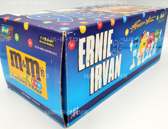 NASCAR Ernie Irvan 36 M&M's Racing Team Revell Collection 1999 NEW