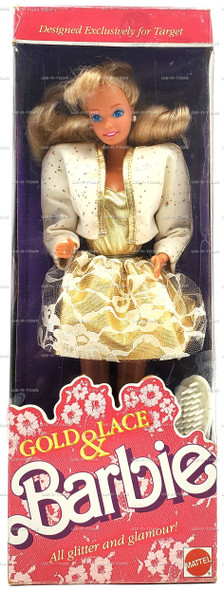 Barbie Gold and Lace Doll 1989 Mattel #7476