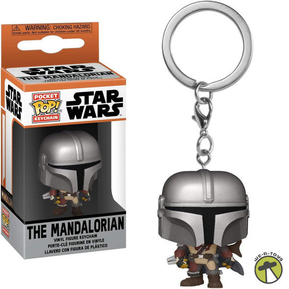 Funko POP Pop! Keychain: The Mandalorian - Mandalorian Multicolor One Size