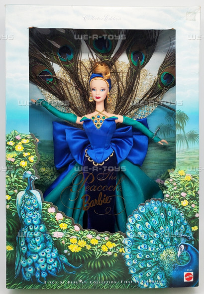 Barbie The Peacock Collector Edition with Shoes, Stand, Base 1998 Mattel