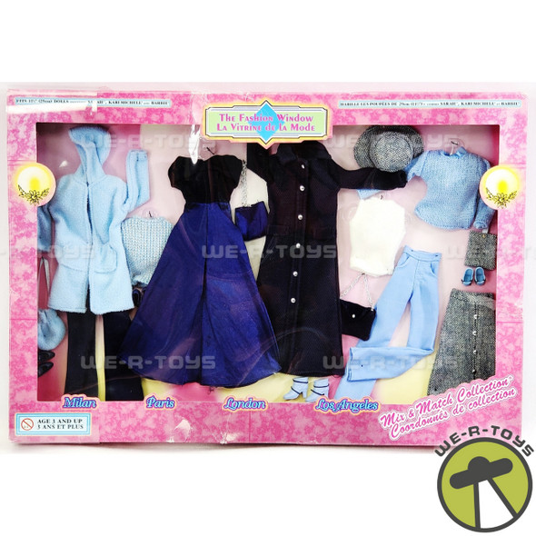 The Fashion Window Mix & Match Corduroy Fleece Blue Fashion For 11.5" Dolls NRFB