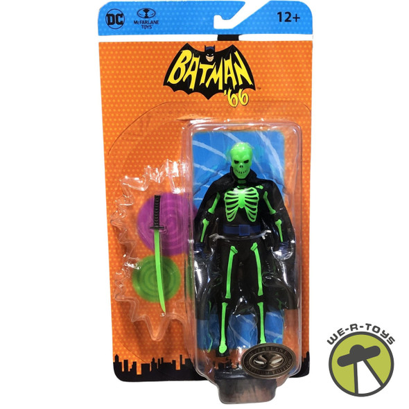 DC Retro Batman 1966 Wave 8 Lord Death Man Action Figure (Chase) McFarlane Toys