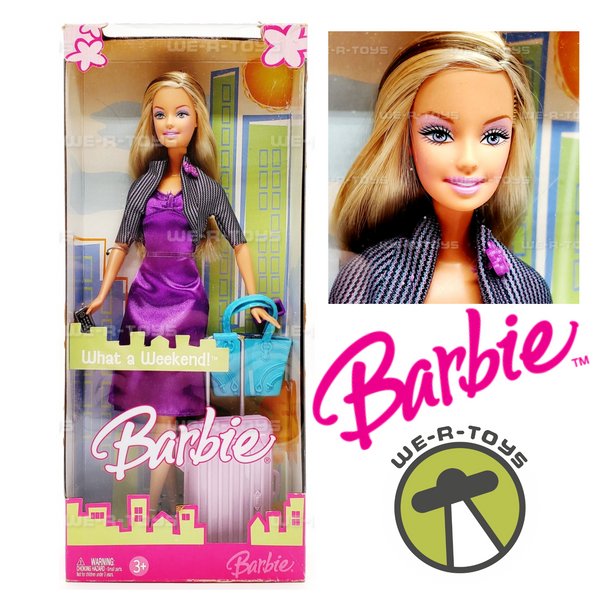 Barbie What a Weekend! Doll 2005 Mattel J0579