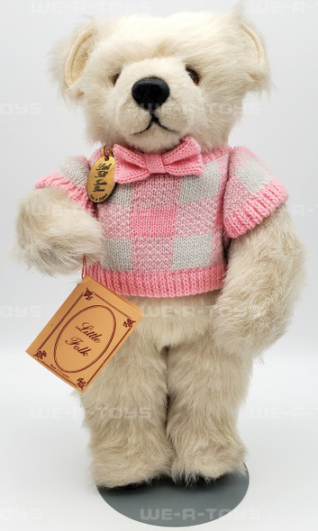 Little Folk By Christopher Scott Bear Vintage with Tags and Sweater NEW