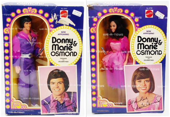 Mattel Donny & Marie Osmond Teenage TV Celebrities Donny Doll 1976 NRFP