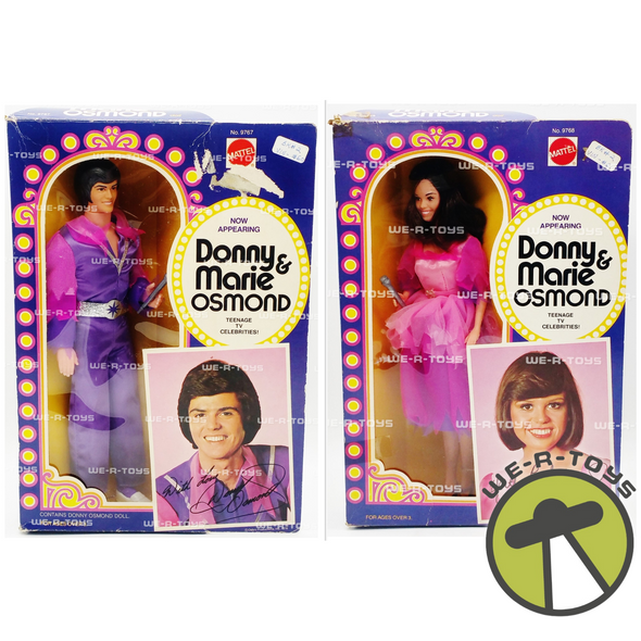 Mattel Donny & Marie Osmond Teenage TV Celebrities Donny Doll 1976 NRFP