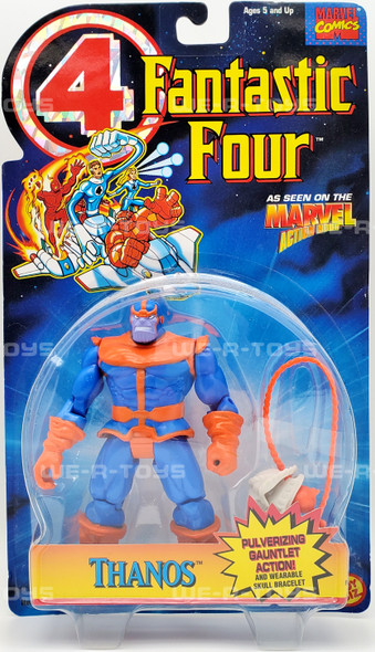 Marvel Comics Fantastic Four Thanos #45114 Toy Biz 1995 NRFP