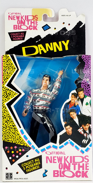 New Kids on the Block Official Danny Poseable Figure 1990 Hasbro #9935 NRFB