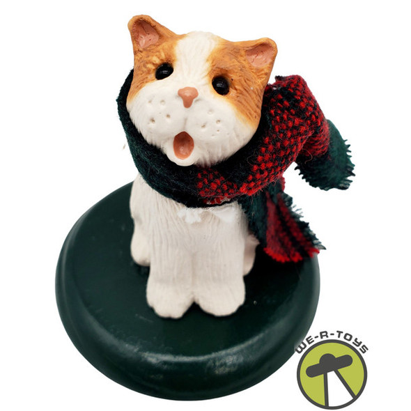 Byers' Choice Christmas Visit Cat Figure 2006 #97523 NEW