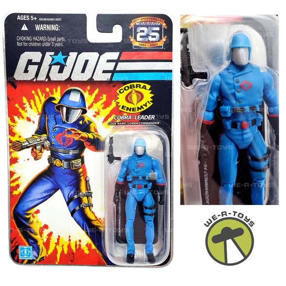 G.I. Joe Enemy Cobra Leader Cobra Commander Action Figure 2007 Hasbro 65246