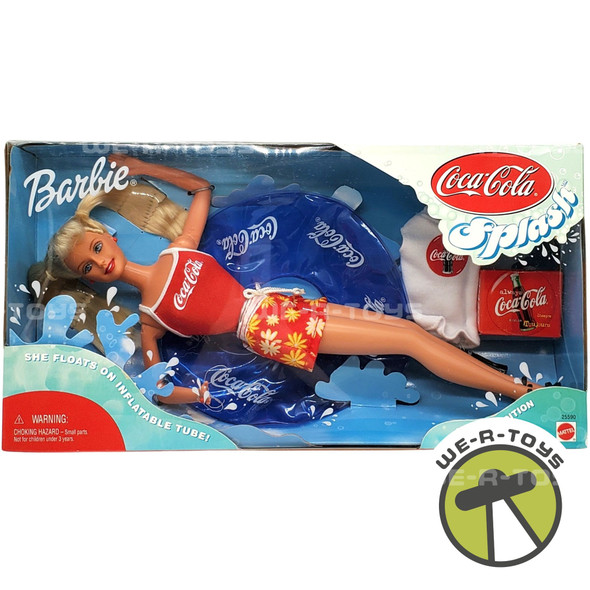Coca Cola Splash Barbie Doll Special Edition 1999 Mattel No. 25590