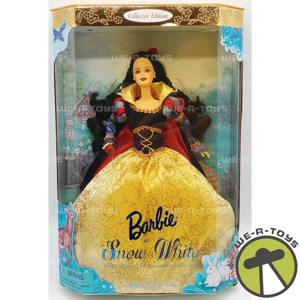 Barbie As Snow White Children's Collector Series Doll 1998 Mattel #21130 NRFB
