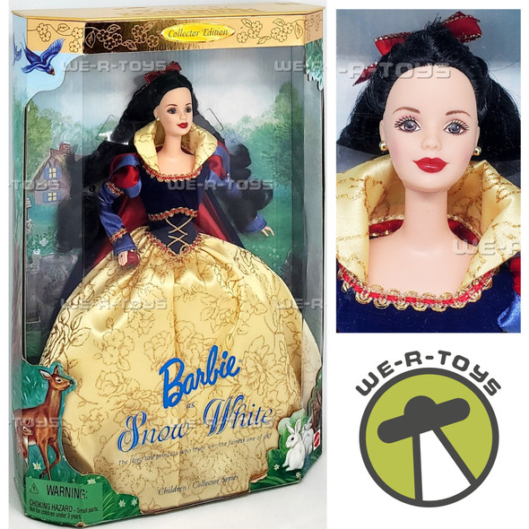 Barbie As Snow White Children's Collector Series Princess Doll 1998 Mattel 21130
